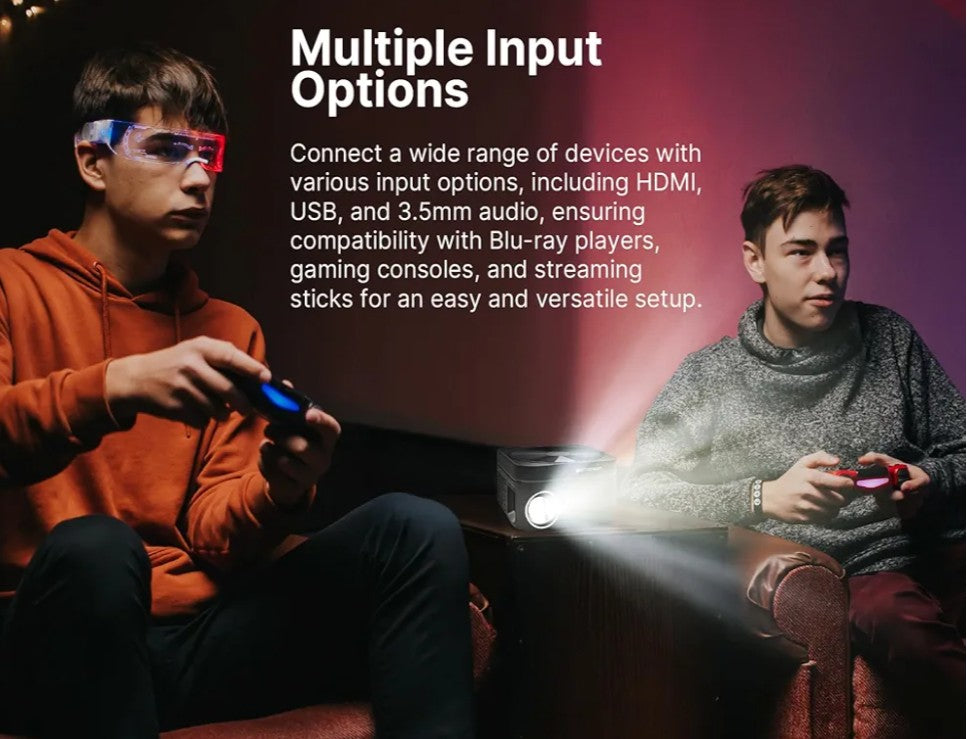 Emerson EVP-2503C 120-Inch Home Theater LCD Projector with Built-In DVD Player Combo