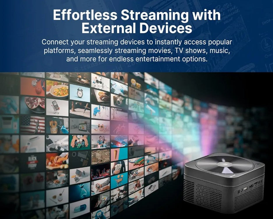 Emerson EVP-2503C 120-Inch Home Theater LCD Projector with Built-In DVD Player Combo