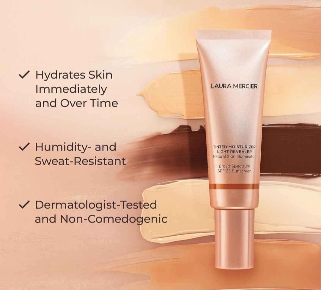Laura Mercier Tinted Moisturizer Light Revealer Natural Skin Illuminator with SPF 25: