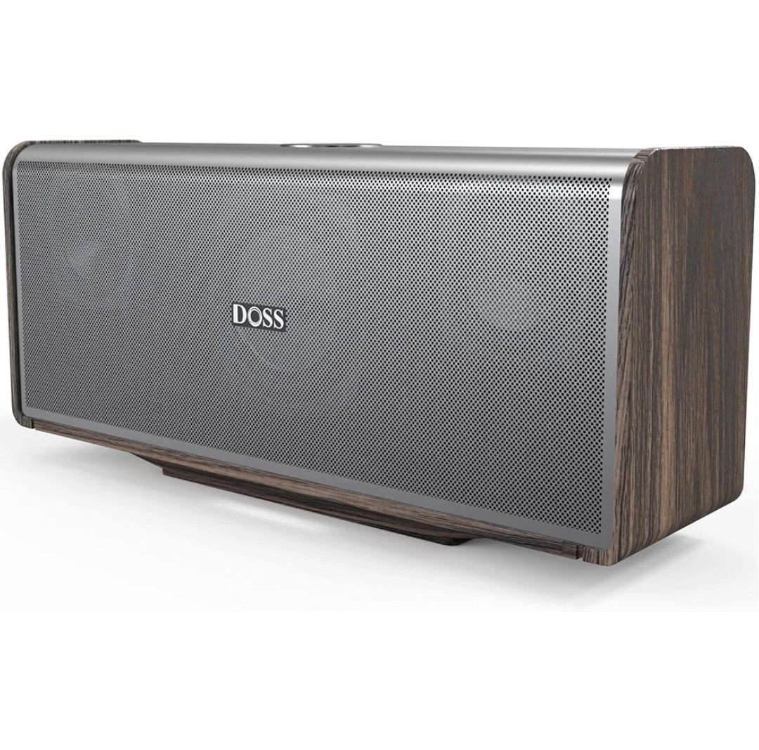 DOSS SoundBox Ultra Bluetooth Speaker with 2.1 Channel Audio, 80W Superior Sound with Deep Bass, Two DSP Technologies, 18H Playtime, BT 5.3, Wireless for Home, Office, Livingroom