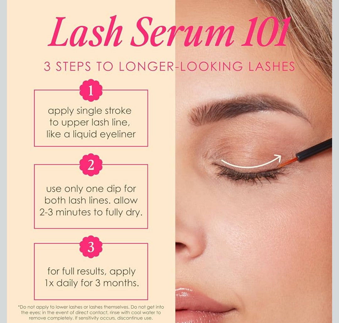 Grande Cosmetics GrandeLASH-MD Lash Enhancing Serum - Peptide & Vitamin Infused Formula for Longer, Thicker, Fuller Looking Lashes - Ophthalmologist Tested, Cruelty-Free