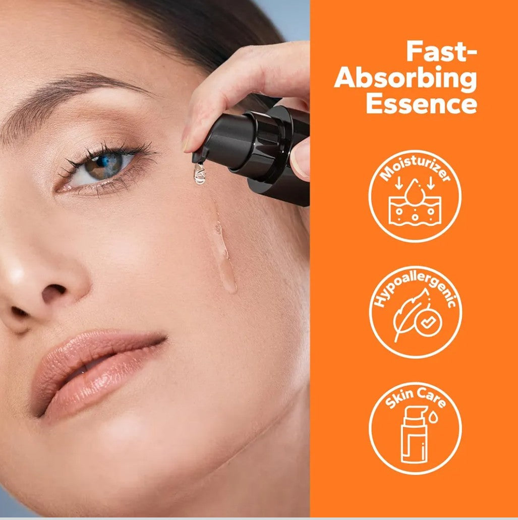 SilkyShark 96% Snail Mucin Serum (3.38 Fl Oz), Snail Secretion Filtrate Power Essence, Facial Skin Care Products with Snail Mucin, Hydrated and Youthful Skin