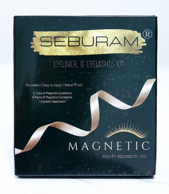 3D Magnetic Eyelashes With Eyeliner, Magnetic False Lashes, Fake Eyelashes Magnetic Natural Look, False Lash, Easy Eyelashes, Magnetic Eyeliner Kit, Best Eyelash