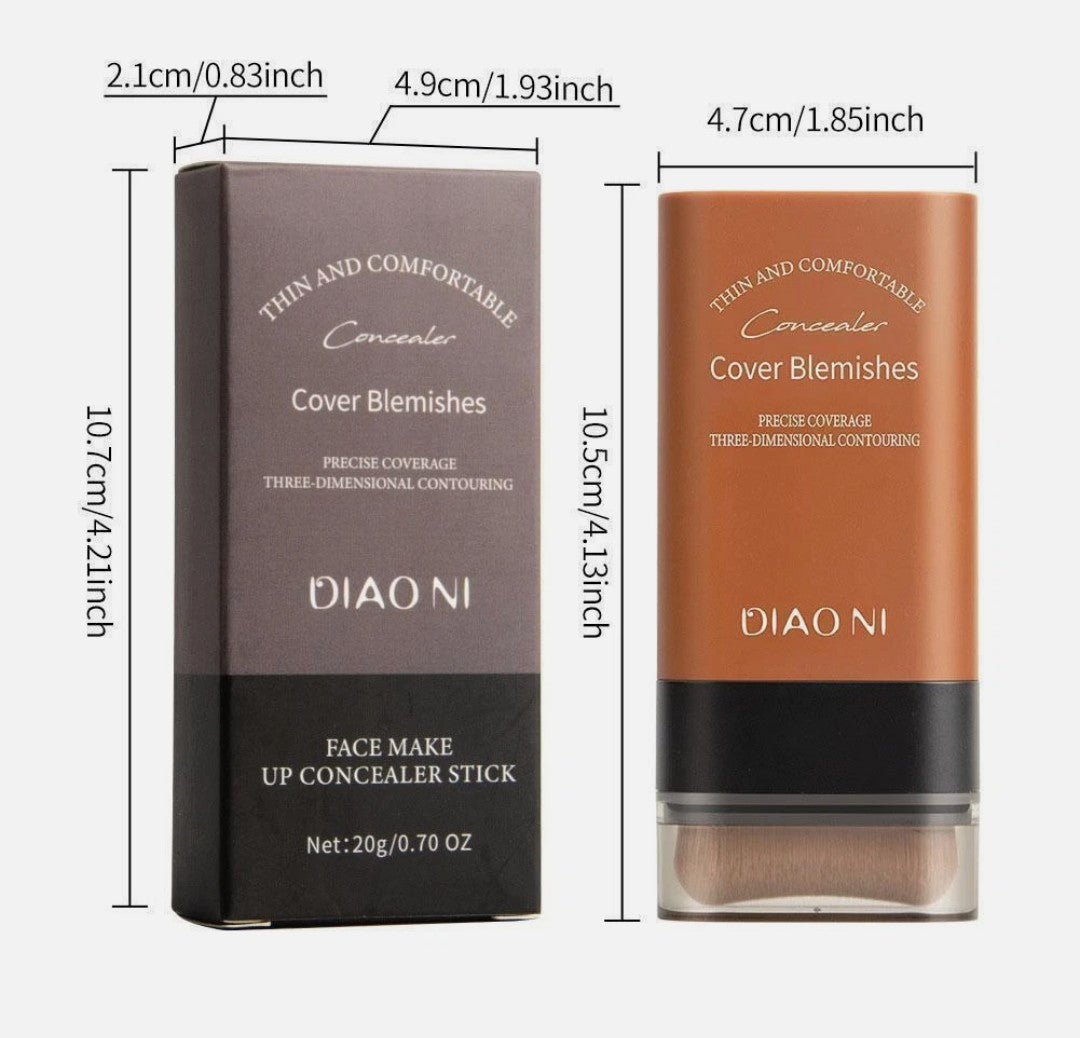 Makeup Foundation Stick Natural coverage Double-ended Concealer