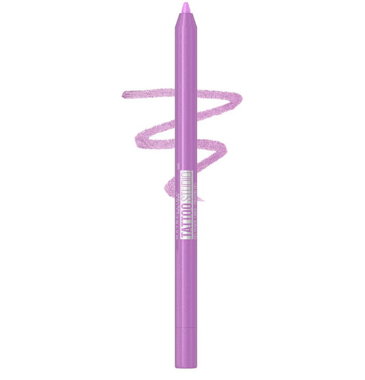 MAYBELLINE Tattoo Studio Sharpenable Eyeliner Pencil, 36 Hour Wear, Waterproof, Lavender Lights, 1 Count