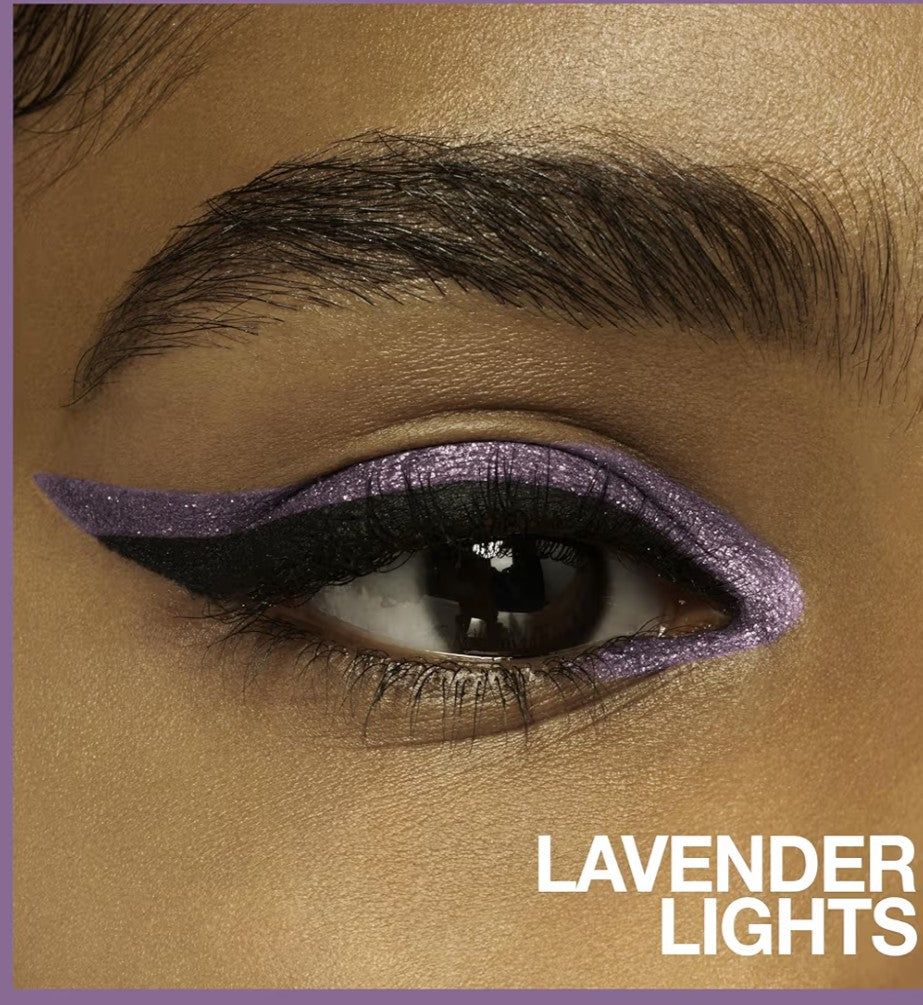 MAYBELLINE Tattoo Studio Sharpenable Eyeliner Pencil, 36 Hour Wear, Waterproof, Lavender Lights, 1 Count