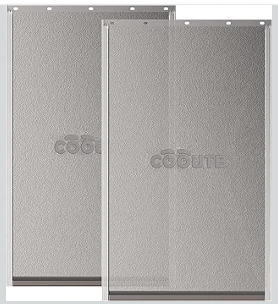 2 Pack Dog Door Replacement Flap with Magnetic Closure, Compatible with PetSafe Freedom Dog and Cat Door PAC11-11039 Large 10 1/4" w x 17" h with 10PCS Screws