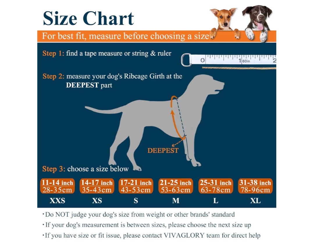 VIVAGLORY Front Float Dog Life Vest, Dog Life Jacket for Swimming & Boating, Swimming Vest with Chin Float & Handle, Ripstop & Buoyancy for Puppy Doggy, XXS, Dark Blue