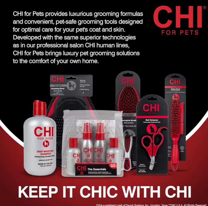 Dogs Deodorizing Spray - CHI Odor Eliminator for Smelly Coats - Safe Deodorant Spray for Puppies and Adult Dogs - Sulfate and Paraben Free - Made in USA, 8 Fl Oz
