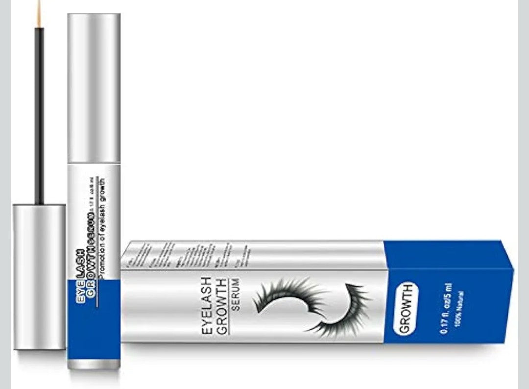 Premium Eyelash Growth Serum and Eyebrow Enhancer Brow Serum with Biotin & Natural Growth Peptides for Longer, Fuller Thicker Lashes & Brows