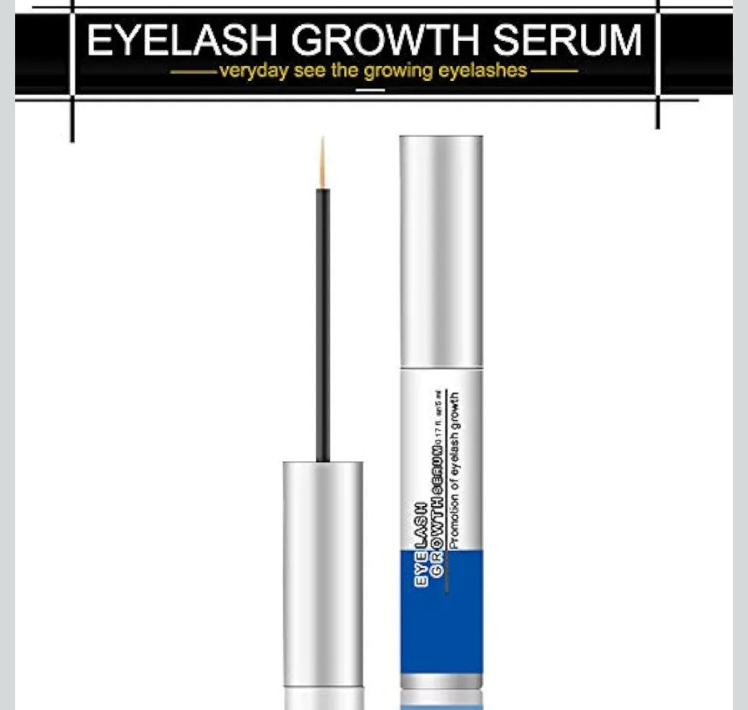 Premium Eyelash Growth Serum and Eyebrow Enhancer Brow Serum with Biotin & Natural Growth Peptides for Longer, Fuller Thicker Lashes & Brows