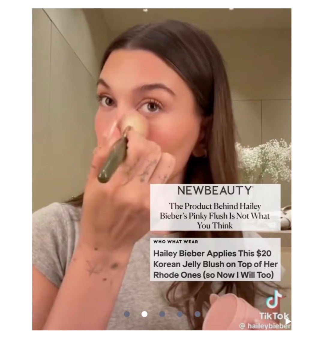 TONYMOLY Cheek Tone Jelly Blusher, Blush for Cheeks, Lightweight Formula, Easy to Use, Soft Finish, Long Lasting, Korean Skincare