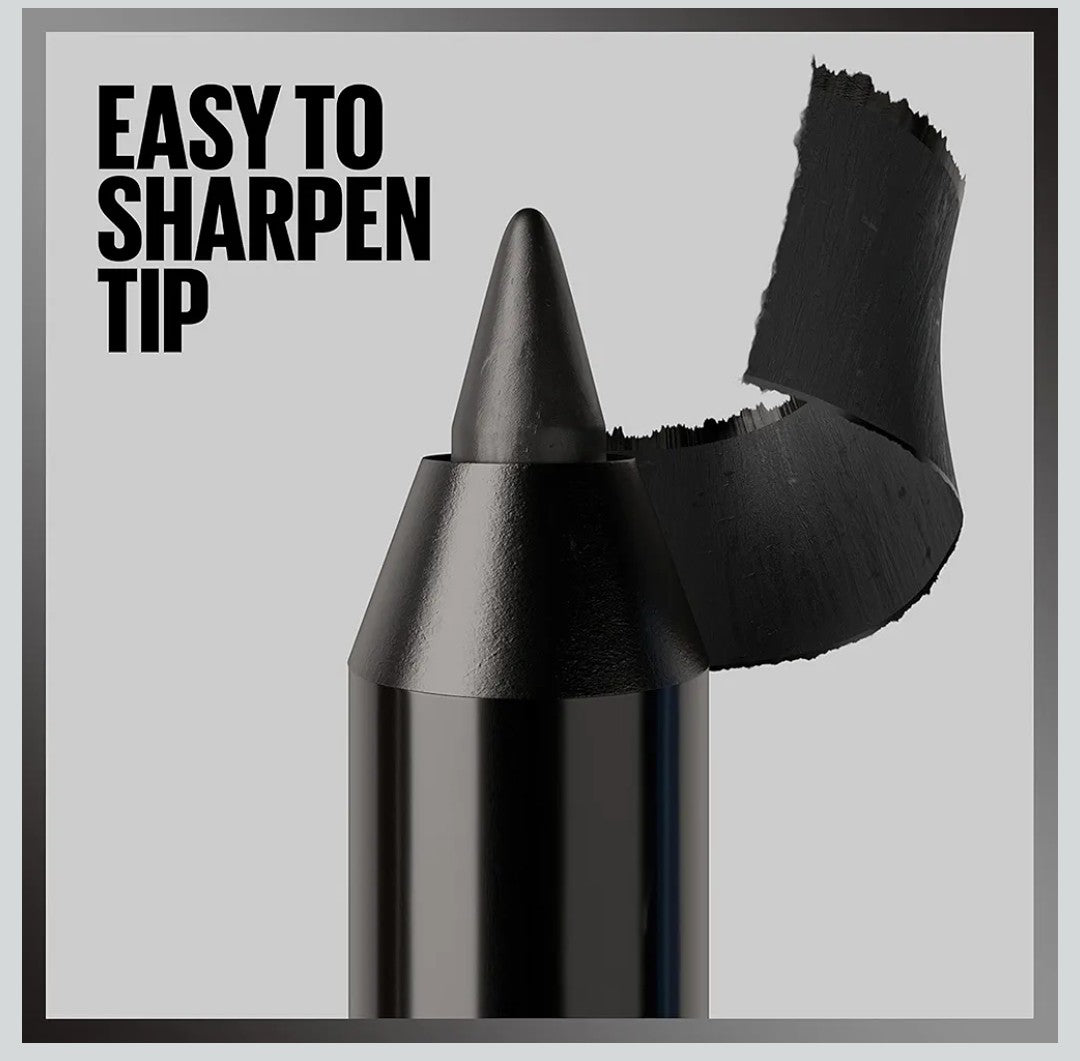 MAYBELLINE Tattoo Studio Sharpenable Eyeliner Pencil, 36 Hour Wear, Waterproof, Punchy Pink, 1 Count