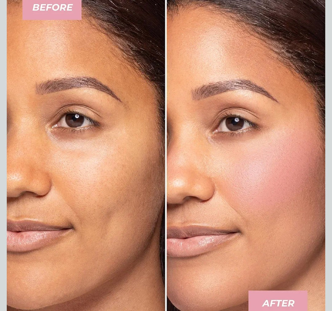 MCoBeauty - Liquid Blush - Soft Matte Beauty Wand with Built-in Cushion Applicator for a Soft Focus Finish - Cosmopolitan Blush - Face Make-up With Blendable Formula