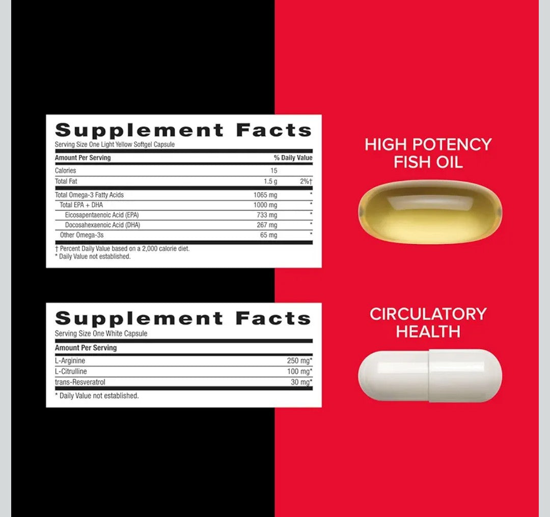 GNC Mega Men Performance and Vitality Vitapak Program, Convenient Complete Nutrition, 5 Products in 1 packet, Circulation, Blood Flow, Prostate Health, Sexual Function, Horny Goat Weed, 30 Packs