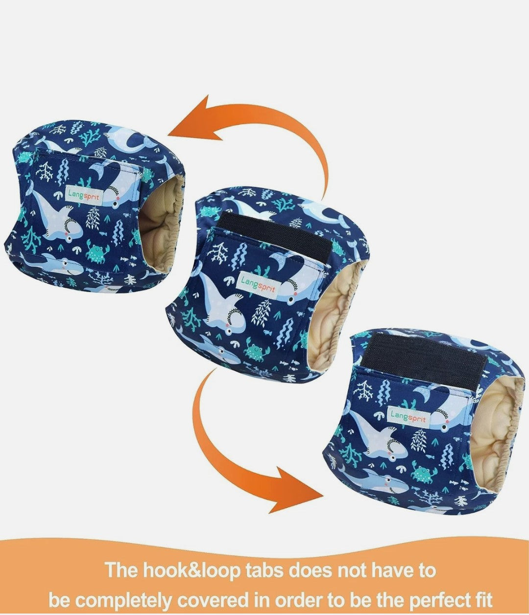 Male Belly Bands for Dogs (Pack of 3) - High Absorbing Dog Wraps Male Washable Size SMALL