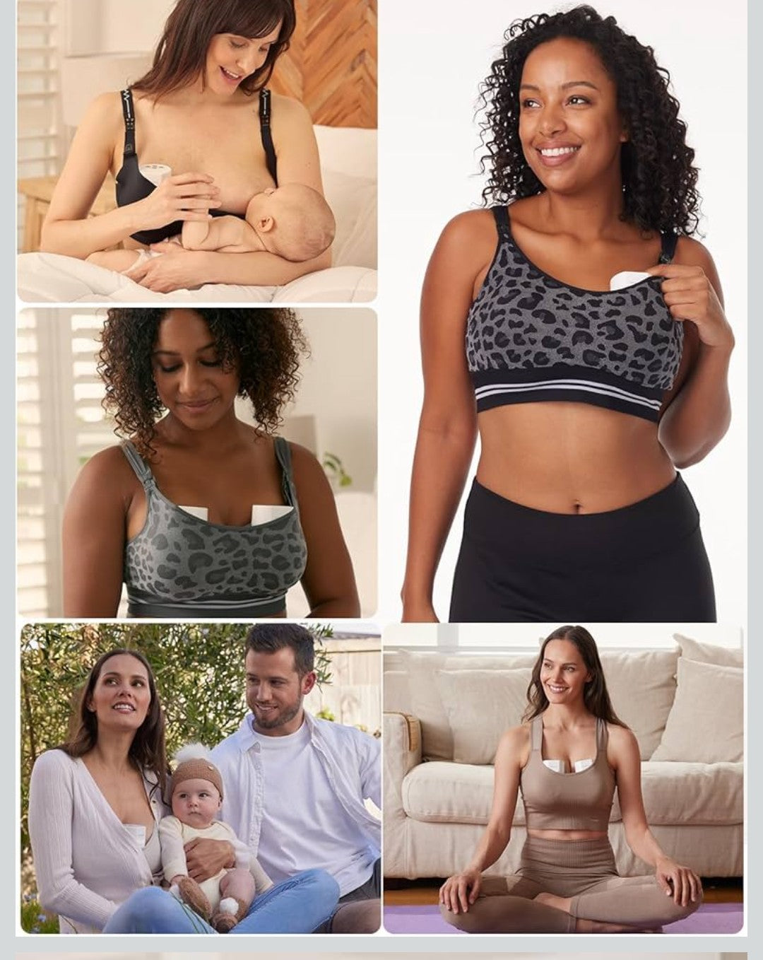 Momcozy Hands-Free Breast Pump S12 Pro, Wearable & Portable Pump with Soft DoubleFit Flange, 3 Modes | 9 Levels Double Electric Pump, Smart Display, 24mm, 2 Pack, Cozy Orange