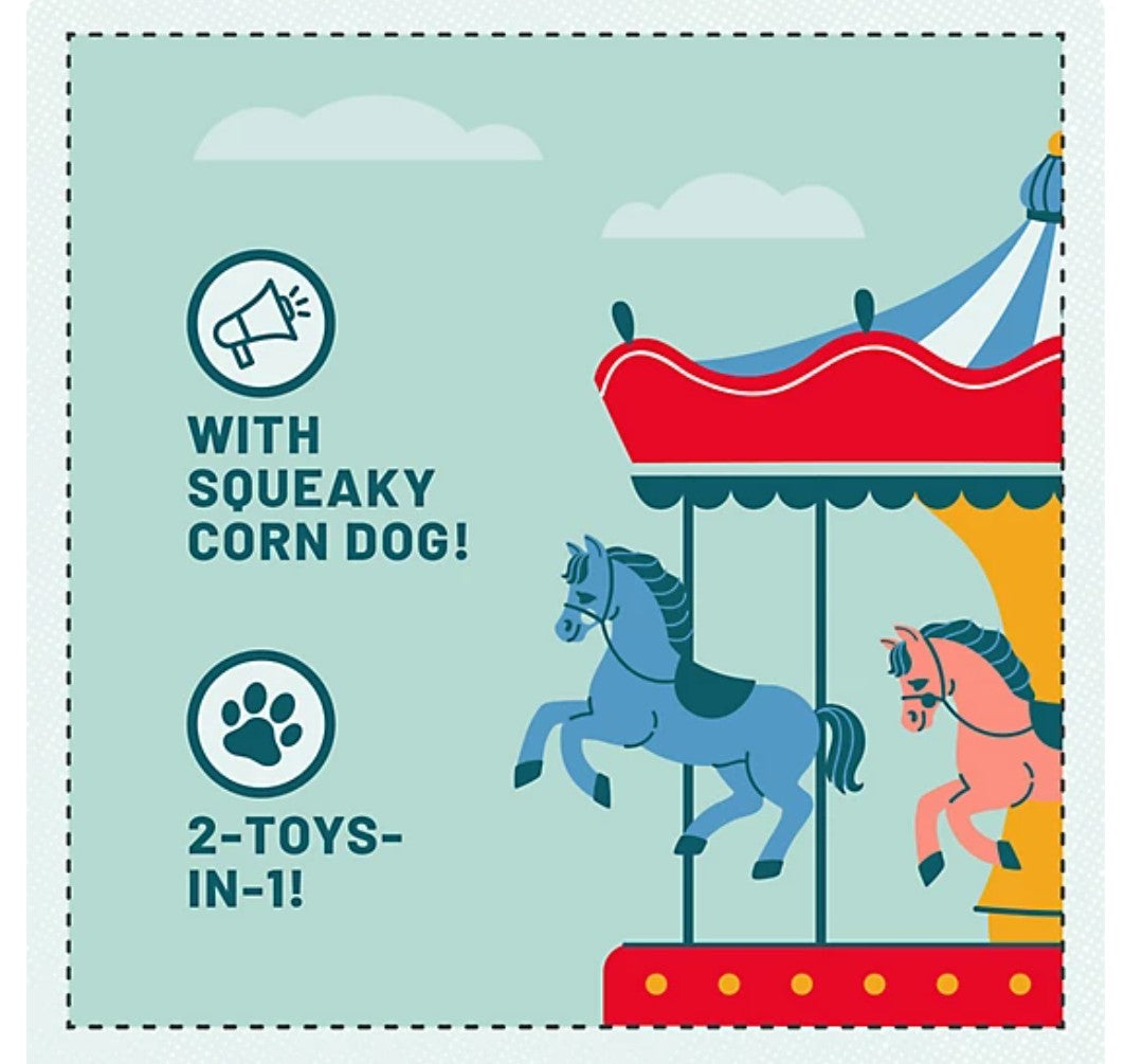 New!MuttNation Fueled by Miranda Lambert Carousel Horse Plush Toy