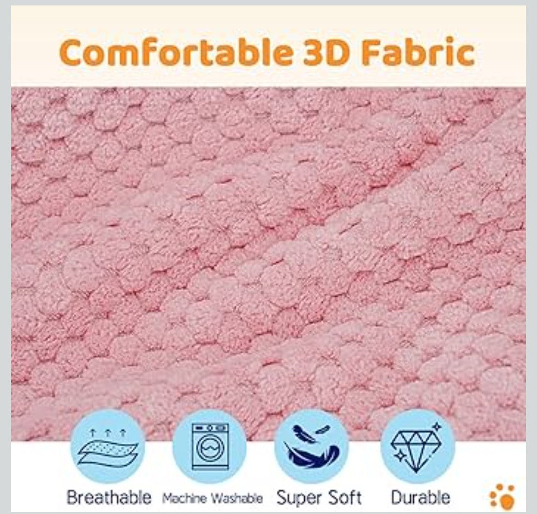 Supet Inflatable Dog Cone Collar for Dogs to Stop Licking, Dog Donut Collar After Surgery, Soft Pet Cone for Small Medium Large Dogs Pink 02 XXL