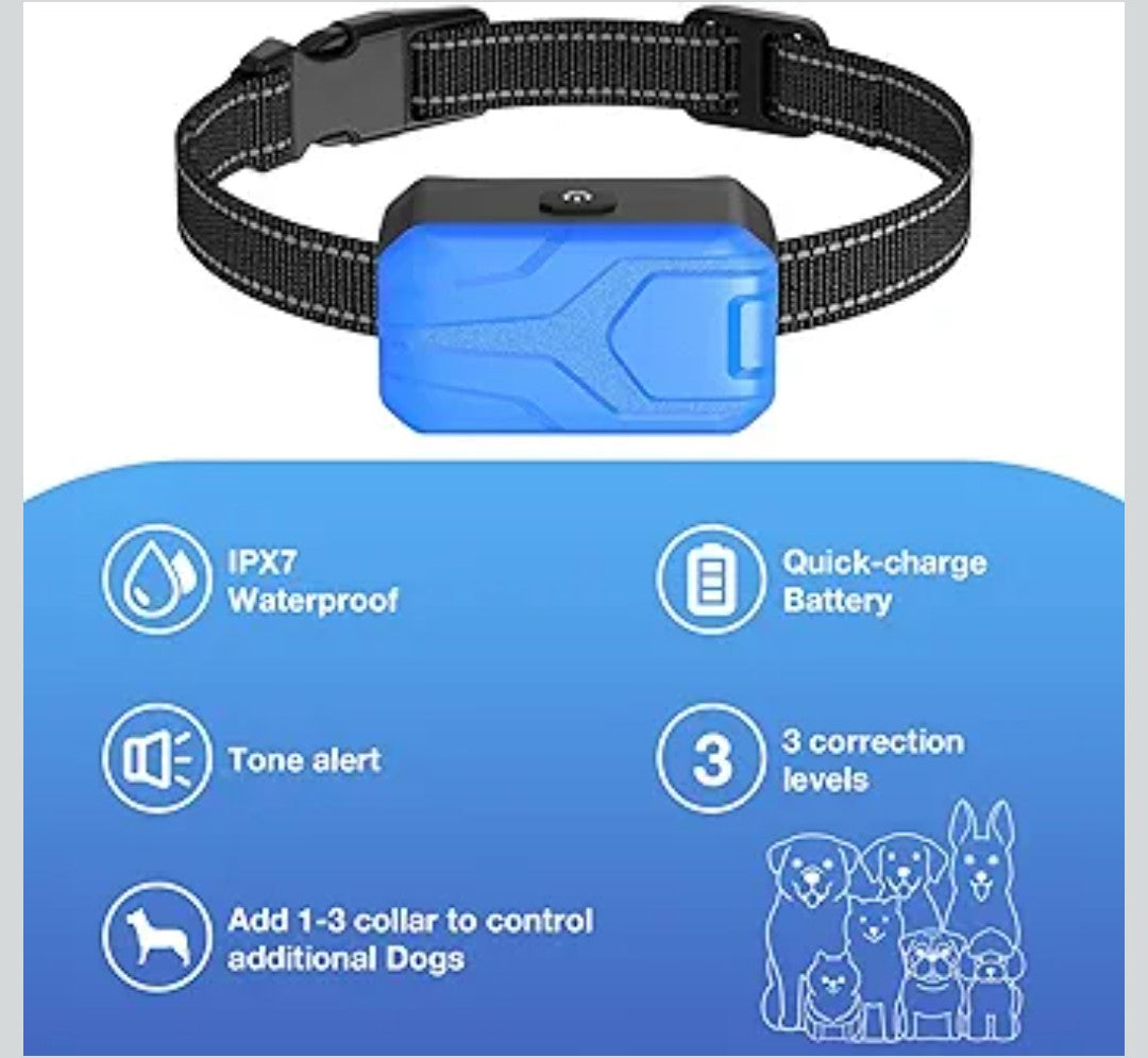 CPPSLEE Receiving Collar for Wireless Dog Fence, Model: TZ-F381, Rechargeable Dog Training Collar with 3 Training Mode, IPX7 Waterproof Training Collar
