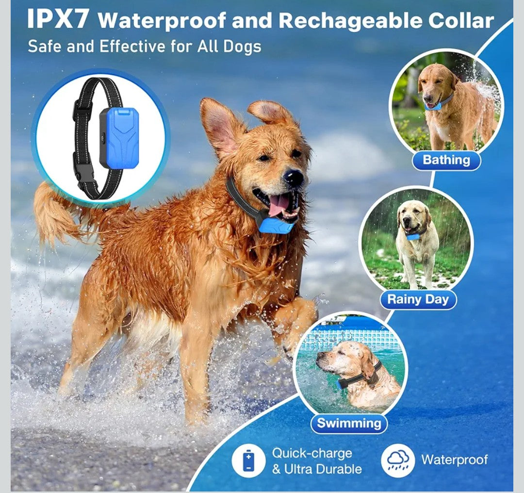 CPPSLEE Receiving Collar for Wireless Dog Fence, Model: TZ-F381, Rechargeable Dog Training Collar with 3 Training Mode, IPX7 Waterproof Training Collar