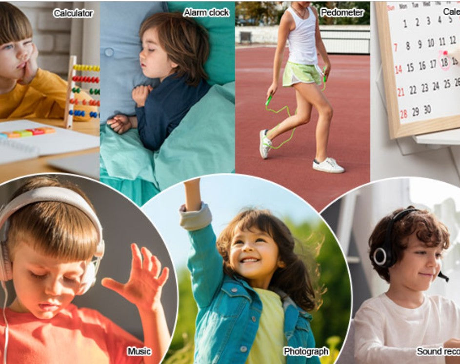 Wonlex 4G Kids Smartwatch, 1.4" GPS Smart Watch for Kids, Pink with SIM Card Boys Girls Phone Watch with Temperature HR BP Monitor Video Calls SOS Camera Pedometer Alarm Music Player