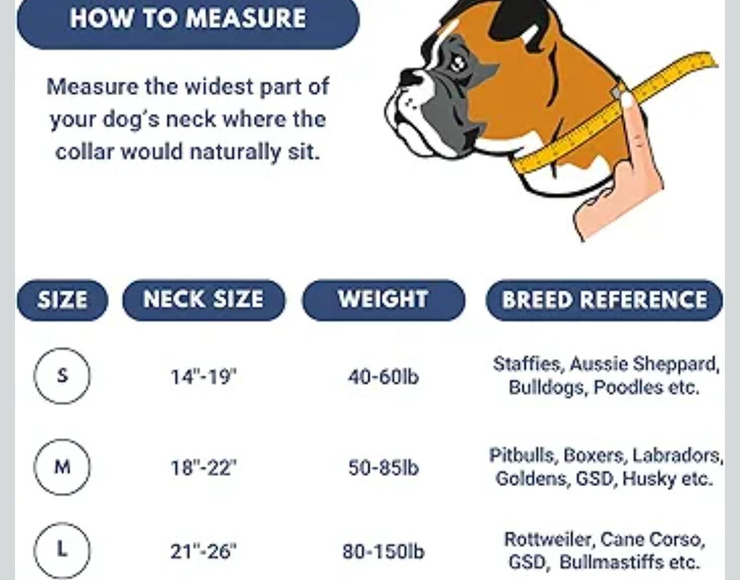 Spark Paws Tactical Dog Collar - Heavy Duty, Premium Quality, Thick and Durable for Large and Medium Dogs - 90s Retro - L - 1.5"