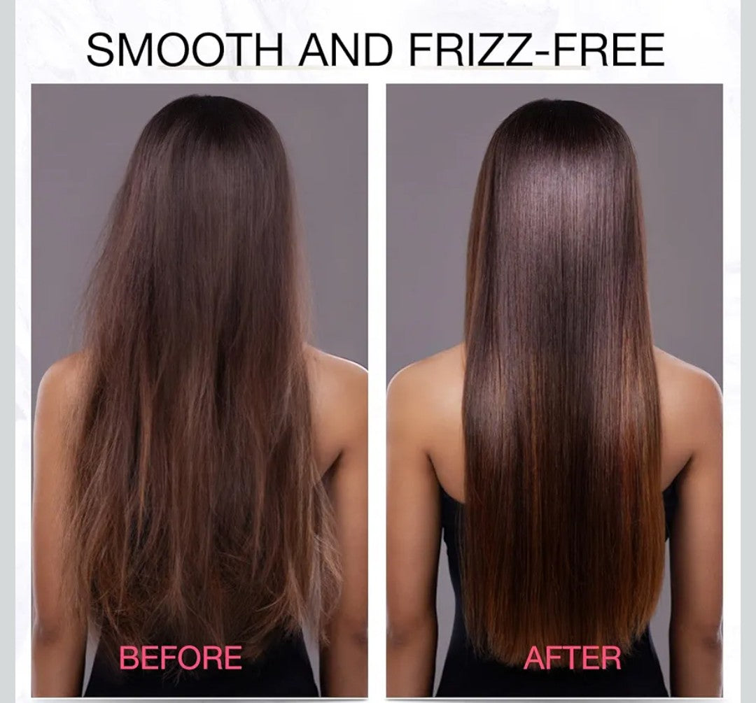 HUSSELL Hair Serum Bali Secret - no Rinse with Argan Macadamia & Avocado Oils - Vitamins A, E, Pro B5 - Conditioner for Women & Men - Travel-Size