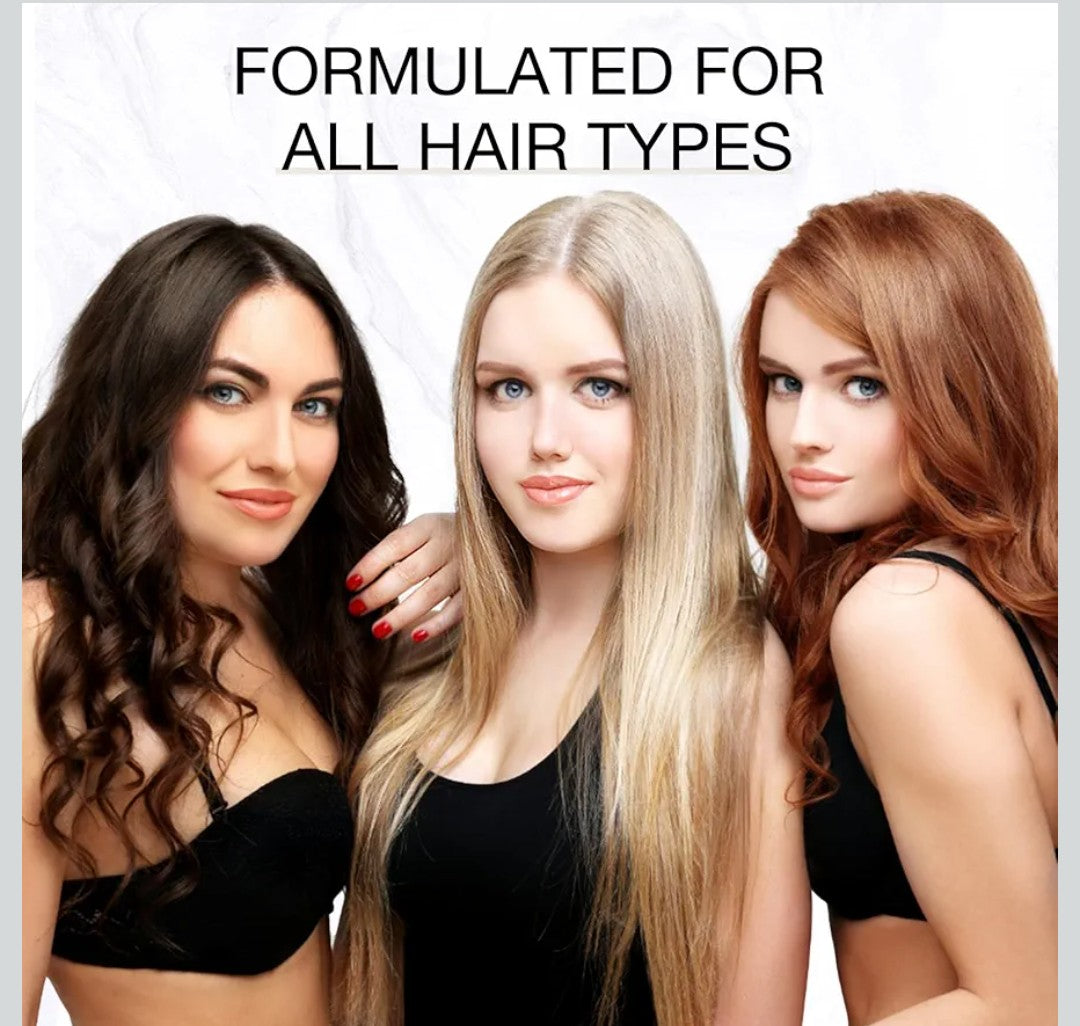 HUSSELL Hair Serum Bali Secret - no Rinse with Argan Macadamia & Avocado Oils - Vitamins A, E, Pro B5 - Conditioner for Women & Men - Travel-Size