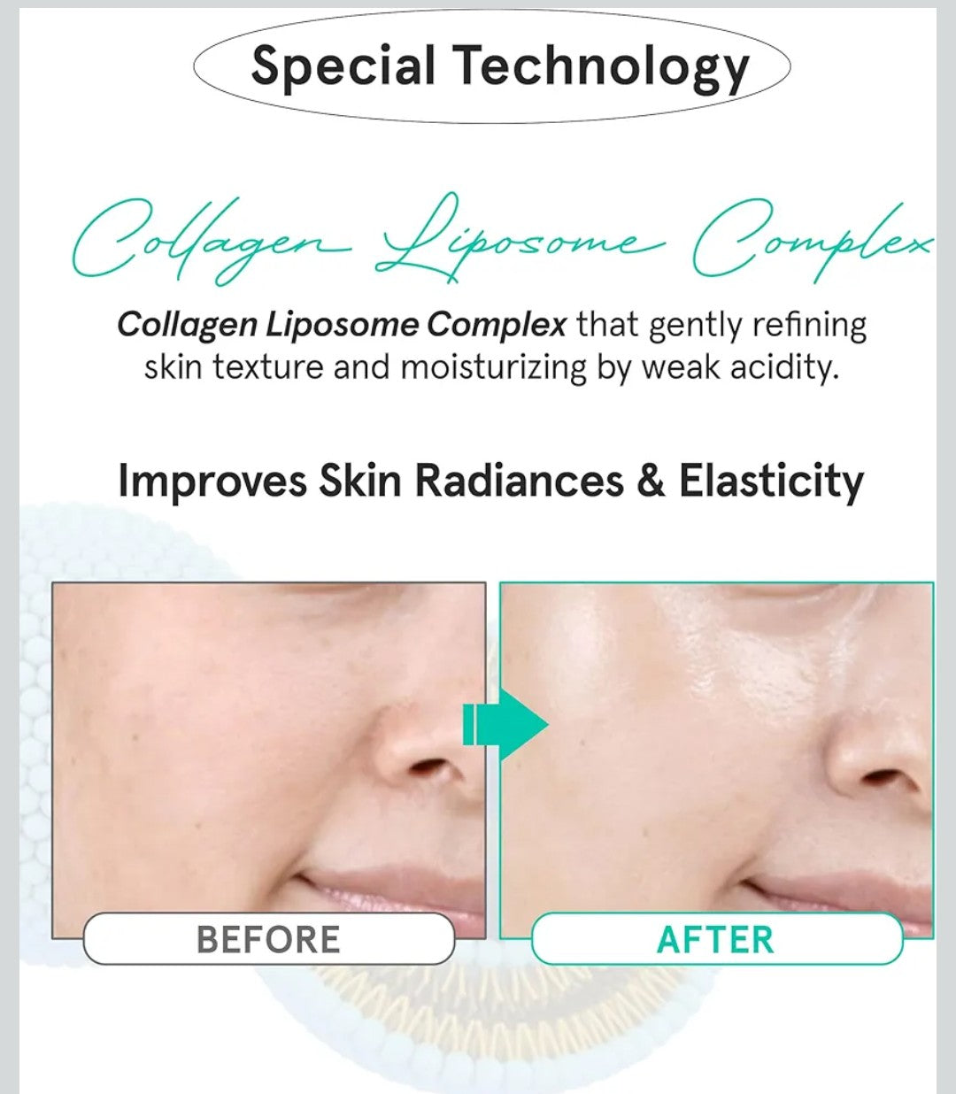 Glutathione Collagen Skin - Face Water Essence Toner, Evens Skin Tone, Refreshing, Nourishing, Fast-Absorbing for Smooth, Hydrated Sensitive Skin, 5.3 fl.oz.