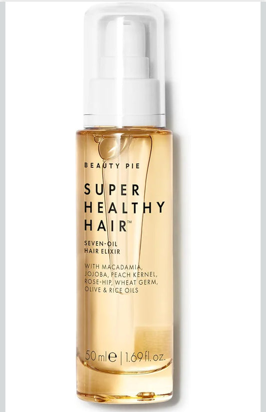 Beauty Pie Super Healthy Hair Seven Oil Hair Elixir - A Nourishing, Lightweight Hair Treatment For Frizz Control, Softening & Strengthening