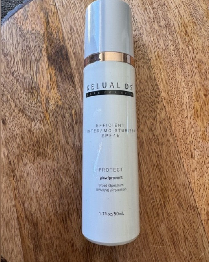 Keluald's Sheer Face Sunscreen Moisturizer - Anti-Aging, Tinted and Universal Tinted Moisturizer SPF 46 Transparent Coverage