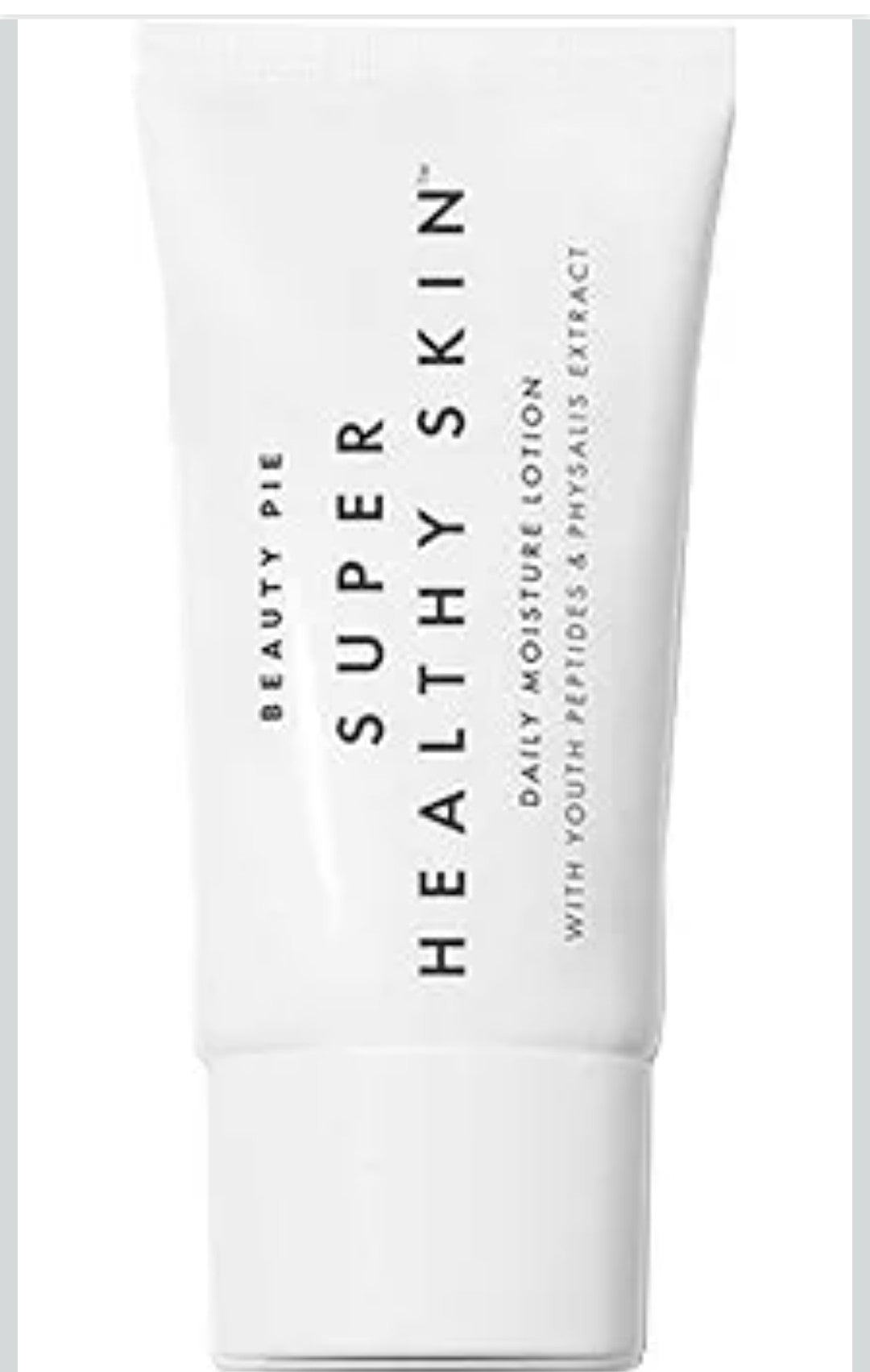 Beauty Pie Super Healthy Skin Daily Moisture Lotion, 200 ml (6.7 fl oz) – Lightweight, Fragrance‑Free Hydrating Cream with Hyaluronic Acid, Peptides & Vitamin E for Soft, Youthful Skin