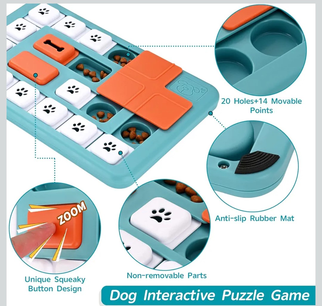 Dog Puzzle Toys for Large, Medium & Small Dogs Mental Stimulating Toys Interactive IQ Training