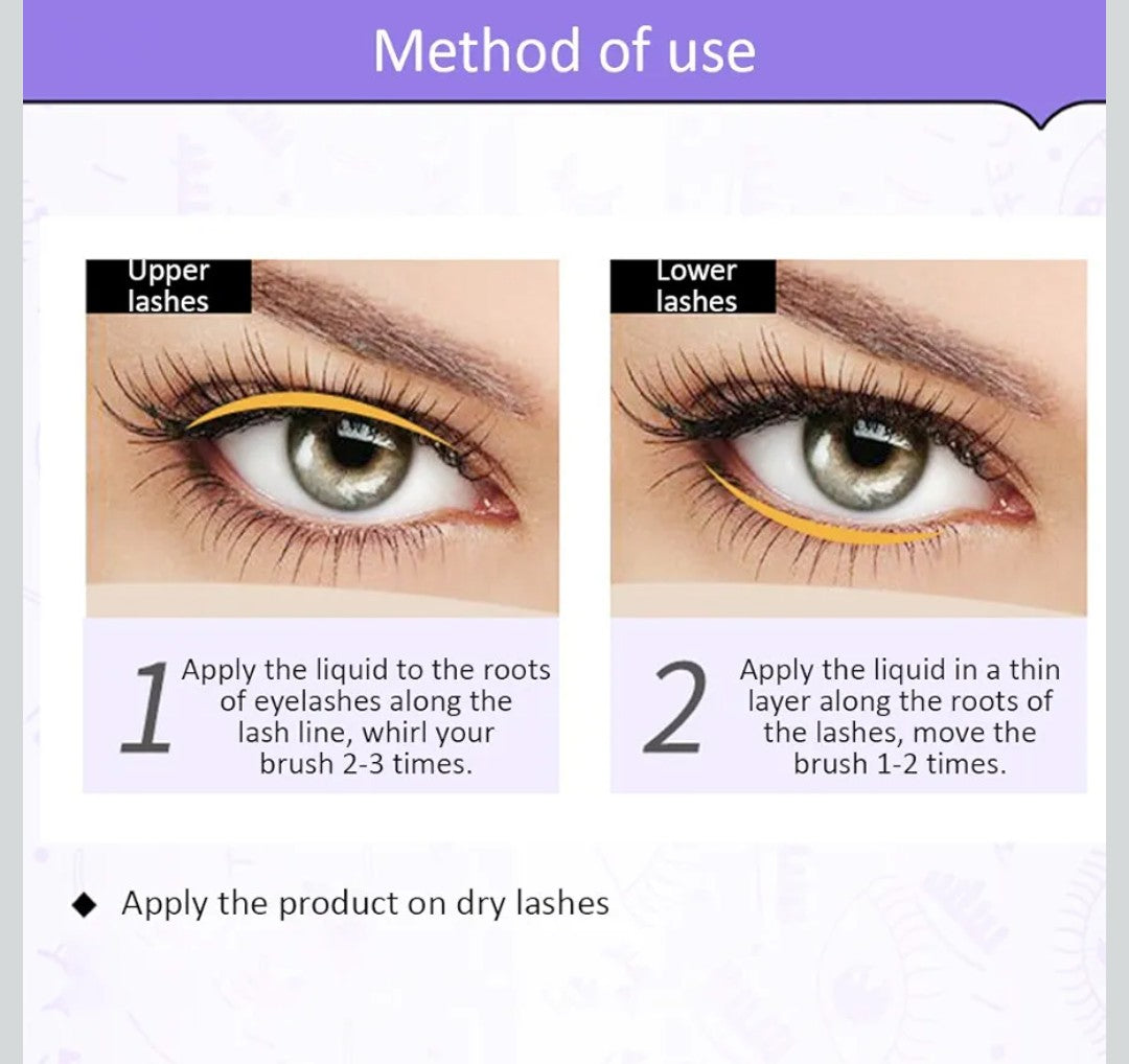 BIOAQUA Eyebrow Growth Serum Eyelashes Hairline Beard Lengthening Liquid Soft Brush Thickness Nourishing Elastic Moisturizing Natural Plant Extracts