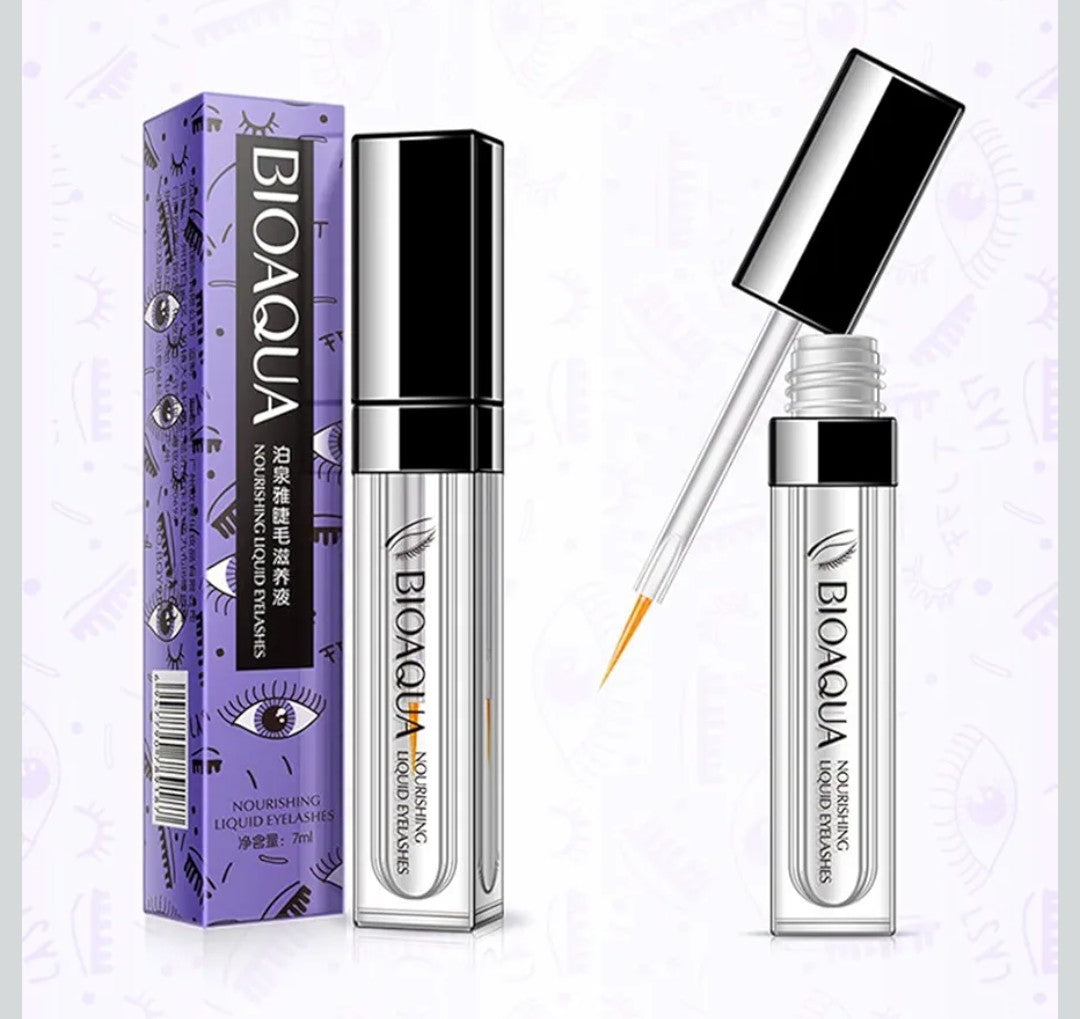 BIOAQUA Eyebrow Growth Serum Eyelashes Hairline Beard Lengthening Liquid Soft Brush Thickness Nourishing Elastic Moisturizing Natural Plant Extracts