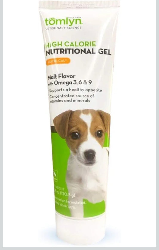 Tomlyn High Calorie Nutritional Gel for Puppies, (Nutri-Cal) 4.25 oz