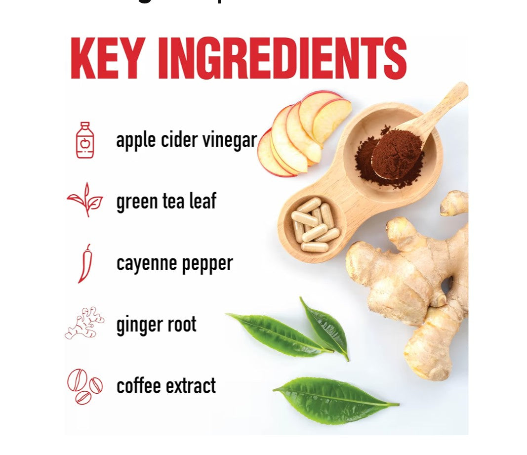 Windmill Dietworks Apple Cider Vinegar Capsules Ea, Ginger, Cayenne & Maple, 120 Count