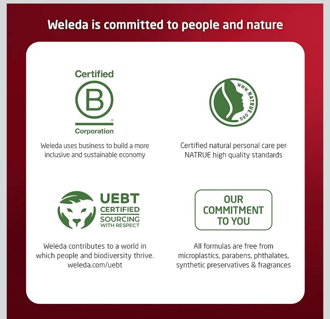 Weleda Plumping Eye & Lip Cream with Peptides from Maca Root and Pomegranate