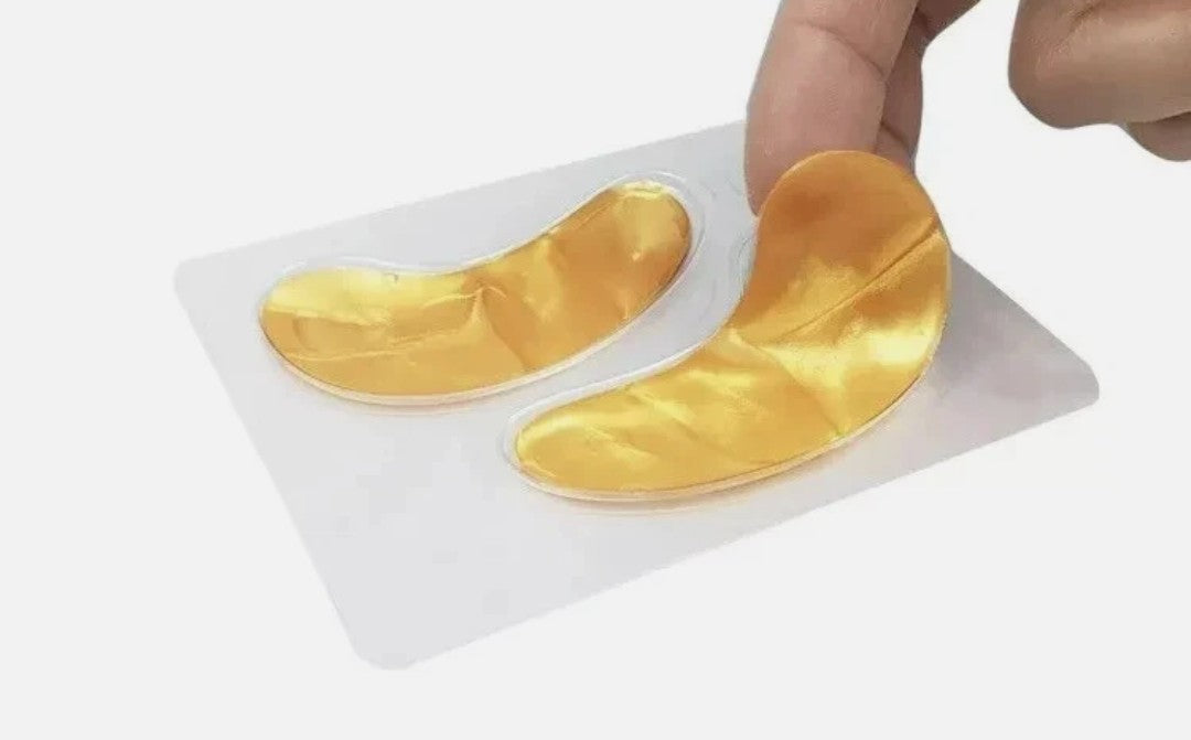 30 Pack 24k Gold Crystal Collagen Eye Mask Wrinkle Anti Aging Dark Circle Pad