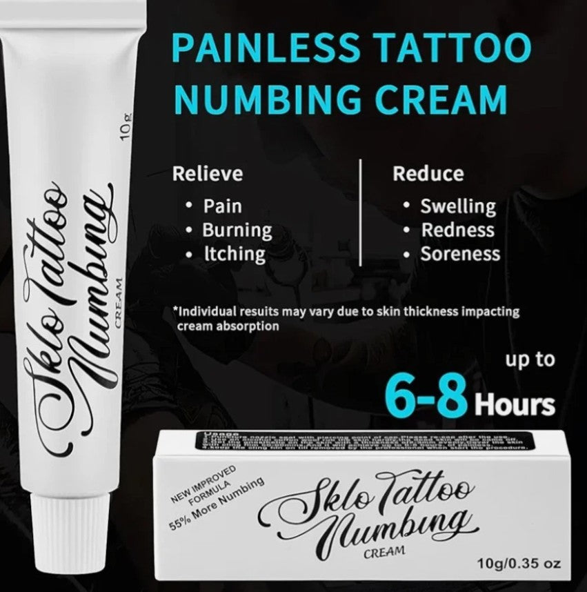 3 boxes of Sklo Tattoo Numbing Cream