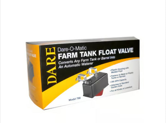 Dare 300 gph Plastic Farm Tank Float Valve