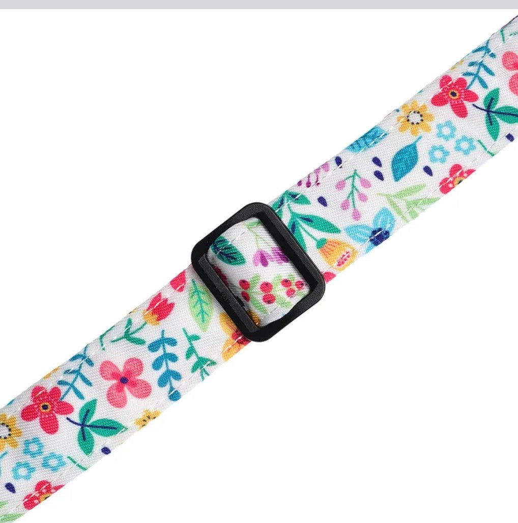 Dog Collar, Adjustable Dog Collar for Small Medium Large Dogs, Cute Puppy Collar for Boy and Girl Dogs, Cute Design for Boys Girls Male Female Dog Pet Collar(Floral,L)