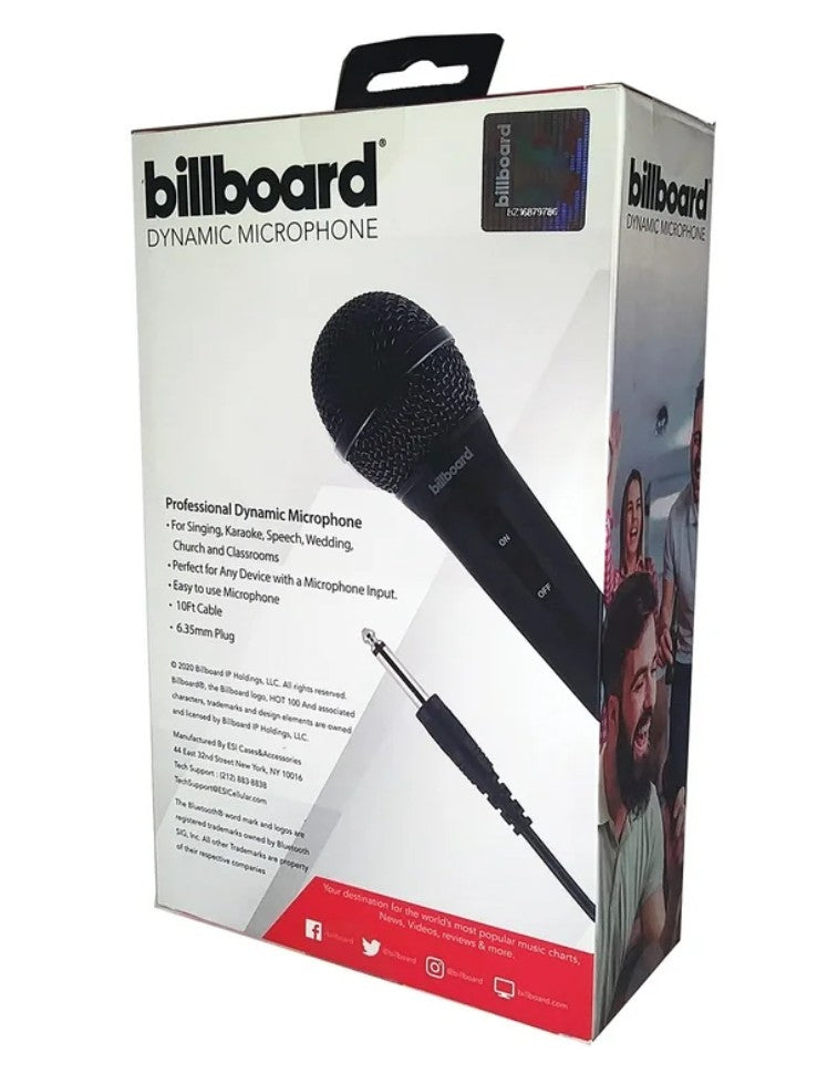 Billboard Billboard Unidirectional Dynamic Microphone