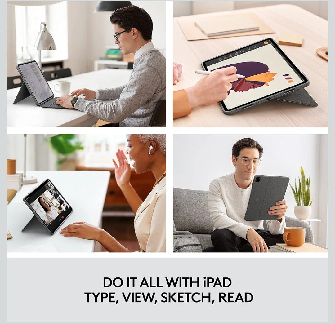 Logitech Combo Touch iPad Pro 12.9-inch (5th, 6th gen - 2021, 2022)