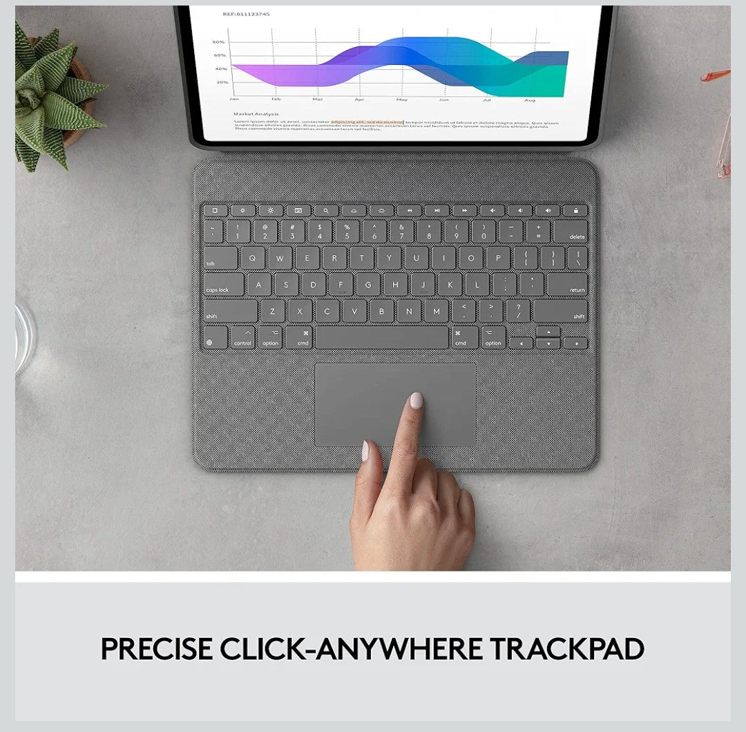 Logitech Combo Touch iPad Pro 12.9-inch (5th, 6th gen - 2021, 2022)