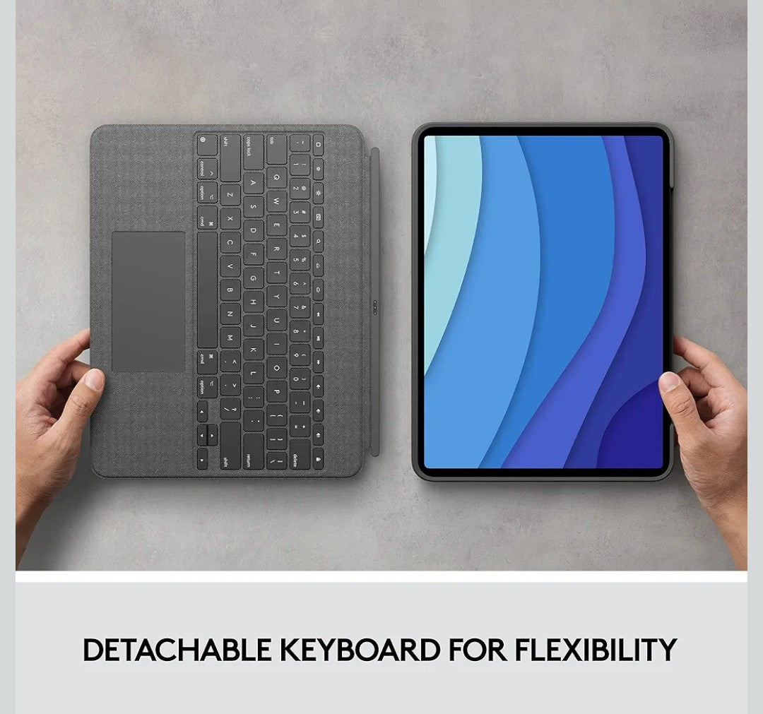 Logitech Combo Touch iPad Pro 12.9-inch (5th, 6th gen - 2021, 2022)