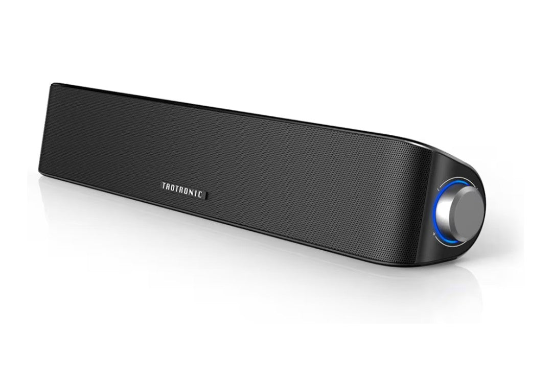 Nylavee Computer Speakers, Hi-Fi Stereo Quality PC Speakers, USB Powered Computer Sound Bar with 3 EQ Modes, Bluetooth 5.0 and 3.5mm Aux-in Computer Speakers for Desktop