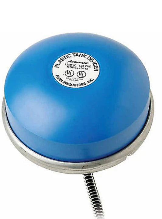 Farm Innovators 1,250W Ice-Chaser Premium Cast Aluminum Floating Stock Tank De-Icer for 70-300 gal. Tanks