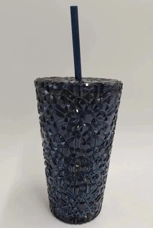 NEW Starbucks 2024 16oz Gemstone Tumbler Royal Navy Midnight Blue Holiday